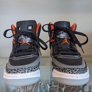 Nike Air Jordan Spiz'ike GS Black & Electric Orange